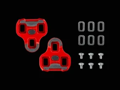 Outlet Trek Bikes LOOK Keo Grip Nine-Degree Road Pedal Cleat Set Red