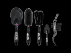 Hot Trek Bikes Muc-Off 5x Brush Set Black