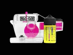 Best Sale Trek Bikes Muc-Off X3 Chain Cleaning Kit Visibility Yellow/Visibility Pink