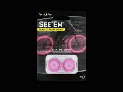 Best Trek Bikes Nite Ize See'Em Mini LED Spoke Lights Red/Green