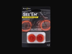 Best Trek Bikes Nite Ize See'Em Mini LED Spoke Lights Red/Green