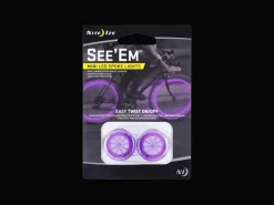 Best Trek Bikes Nite Ize See'Em Mini LED Spoke Lights Red/Green