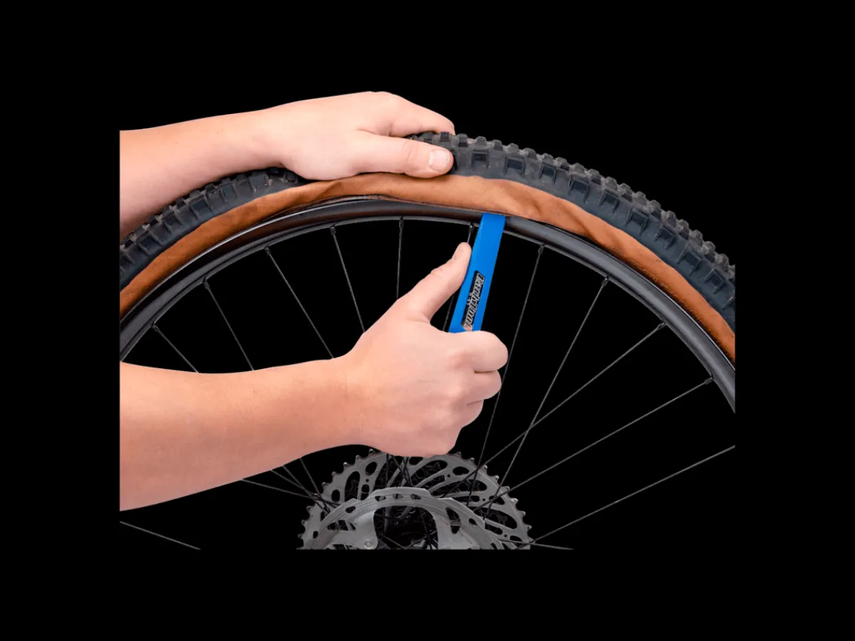 Hot Trek Bikes Park Tool TL-6.3 Steel Core Tire Levers Blue