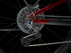 New Trek Bikes Powerfly FS 9 Equipped Gen 3 Lithium Grey/Crimson