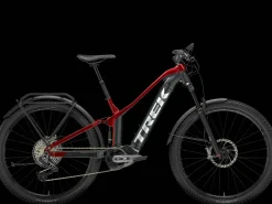 New Trek Bikes Powerfly FS 9 Equipped Gen 3 Lithium Grey/Crimson