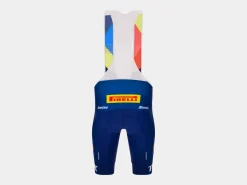 Discount Trek Bikes Santini Lidl-Trek Replica Race Bib Short Dark Blue/Yellow