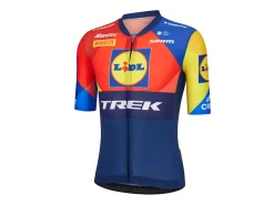Sale Trek Bikes Santini Lidl-Trek RSL Team Jersey Dark Blue/Yellow