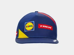 New Trek Bikes Santini Lidl-Trek Team Podium Hat Dark Blue/Yellow