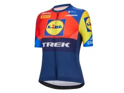 Online Trek Bikes Santini Lidl-Trek Women's Replica Race Jersey Dark Blue/Yellow
