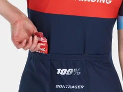 Outlet Trek Bikes Santini Trek Factory Racing Women's XC Team Replica Cycling Jersey Dark Blue/Azure