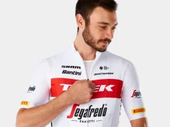 Cheap Trek Bikes Santini Trek-Segafredo Men's Team Replica Race Jersey White/Red