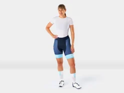 Shop Trek Bikes Santini Trek-Segafredo Women's Team Replica Short Dark Blue