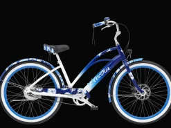 Fashion Trek Bikes Shibori Cruiser Go! Indigo Fade