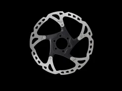 Hot Trek Bikes Shimano Deore XT RT76 6-Bolt Disc Brake Rotor Silver/Black