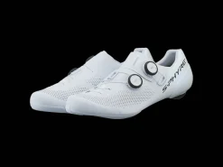 Hot Trek Bikes Shimano RC903 S-PHYRE Men's Road Cycling Shoe White