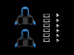 Cheap Trek Bikes Shimano SM-SH12 SPD-SL 2 Degree Cleat Set Black/Blue