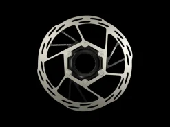 Cheap Trek Bikes SRAM Paceline Centerlock Rounded Edge Disc Brake Rotor Silver/Black