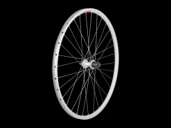 Clearance Trek Bikes Sta-Tru 700c Tubeless Ready Alloy QR Wheel - DT Swiss Spokes Silver