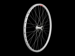 Fashion Trek Bikes Sta-Tru 26" Tubeless Ready Alloy QR Wheel - Stainless Spokes Silver
