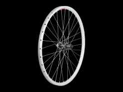 Fashion Trek Bikes Sta-Tru 26" Tubeless Ready Alloy QR Wheel - Stainless Spokes Silver