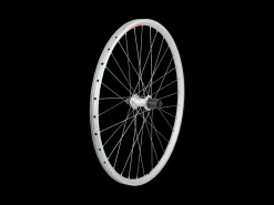Fashion Trek Bikes Sta-Tru 26" Tubeless Ready Alloy QR Wheel - Stainless Spokes Silver