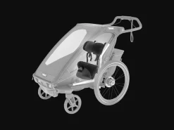 Hot Trek Bikes Thule Baby Supporter Grey