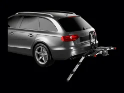 Cheap Trek Bikes Thule EasyFold XT 2-Bike Hitch Rack Black/Silver