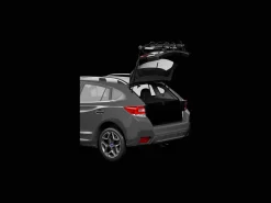 Best Trek Bikes Thule OutWay 3-Bike Hanging Trunk Rack Black/Silver