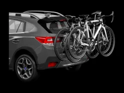 Best Trek Bikes Thule OutWay 3-Bike Hanging Trunk Rack Black/Silver