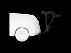 New Trek Bikes Thule ReVert 6-Bike Vertical Hanging 2" Hitch Rack Black