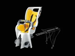 Outlet Trek Bikes Topeak BabySeat II with BabySeat II 700c, 27.5, 26 Disc Compatible Rack Black/Yellow