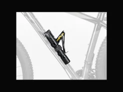Hot Trek Bikes Topeak Mountain TT Twin Turbo Mini Pump Black
