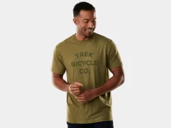 Fashion Trek Bikes Trek Bicycle Tonal Unisex T-Shirt Olive