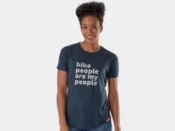 New Trek Bikes Trek Bike People Women's T-Shirt Navy