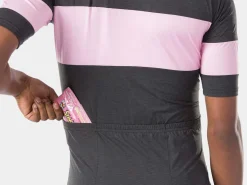 Best Sale Trek Bikes Trek Calivetta Short Sleeve Cycling Jersey Black/Light Blue