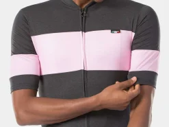 Best Sale Trek Bikes Trek Calivetta Short Sleeve Cycling Jersey Black/Light Blue