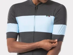 Best Sale Trek Bikes Trek Calivetta Short Sleeve Cycling Jersey Black/Light Blue