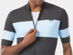 Best Sale Trek Bikes Trek Calivetta Short Sleeve Cycling Jersey Black/Light Blue
