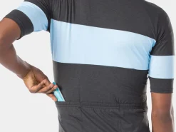 Best Sale Trek Bikes Trek Calivetta Short Sleeve Cycling Jersey Black/Light Blue