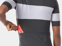 Best Sale Trek Bikes Trek Calivetta Short Sleeve Cycling Jersey Black/Light Blue