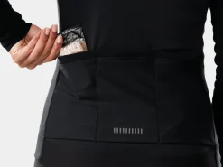 Cheap Trek Bikes Trek Circuit Women's Thermal Long Sleeve Cycling Jersey Black