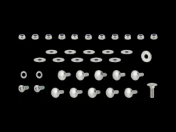 Clearance Trek Bikes Trek Fetch+ 4 Floorplate Assembly Hardware Kit Black/Chrome