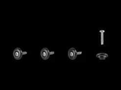 Best Trek Bikes Trek Fetch+ 4 Rainfly Knob Set Black/Chrome