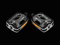 New Trek Bikes Trek Hybrid Pedal Set Silver/Black