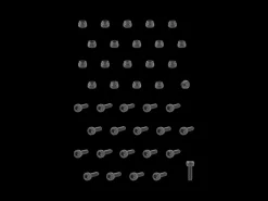 Outlet Trek Bikes Trek Line Elite Pedal Pin Kit Black