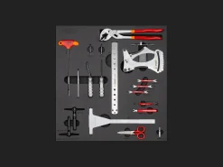 Best Trek Bikes Unior Shared Bench Drawer - 2 Tool Tray Set Black