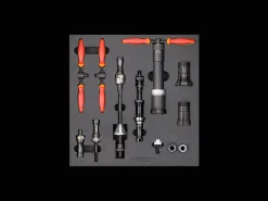 Clearance Trek Bikes Unior Shared Bench Drawer - 3 Tool Tray Set Black