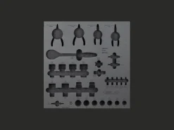 Fashion Trek Bikes Unior Suspension Bench Drawer - 3 Tool Tray Black