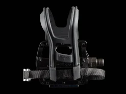 Outlet Trek Bikes Wellgo B133 Alloy Medium Platform Pedal Set with Clip & Strap Black/Silver