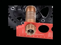 Online Trek Bikes Wheels Manufacturing Bottom Bracket Gauge Tool Red